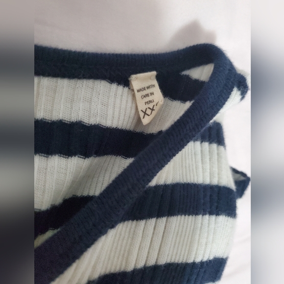 Doen Como dress, Navy and White, xxs - Picture 6 of 6